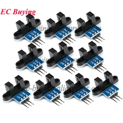10pcs/1pc Motor Test IR Infrared Slotted Optical Speed Measuring Sensor Detection Optocoupler Module Board