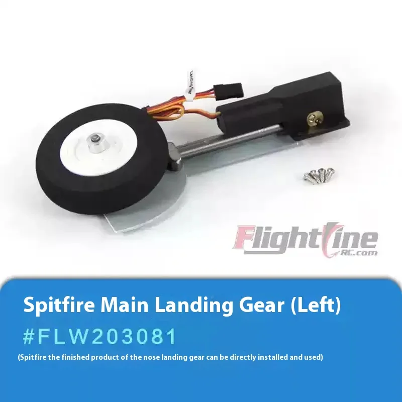 FreFukFlightline-Ailes principales de corps Spitfire, carénages d'hélice en fil d'acier, queue plate, roues de train d'atterrissage, accessoires de 1299mm