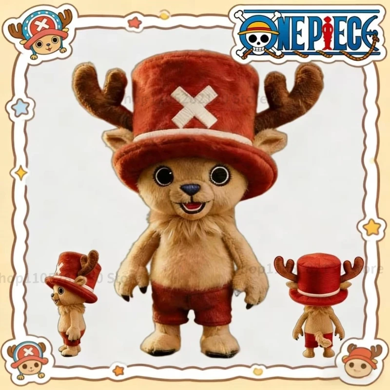 

Плюшевая кукла Тони Чоппер из аниме ONE PIECE, мягкая игрушка, сувенир по мотивам аниме One Piece, мультяшная кукла OP, подарок для детей