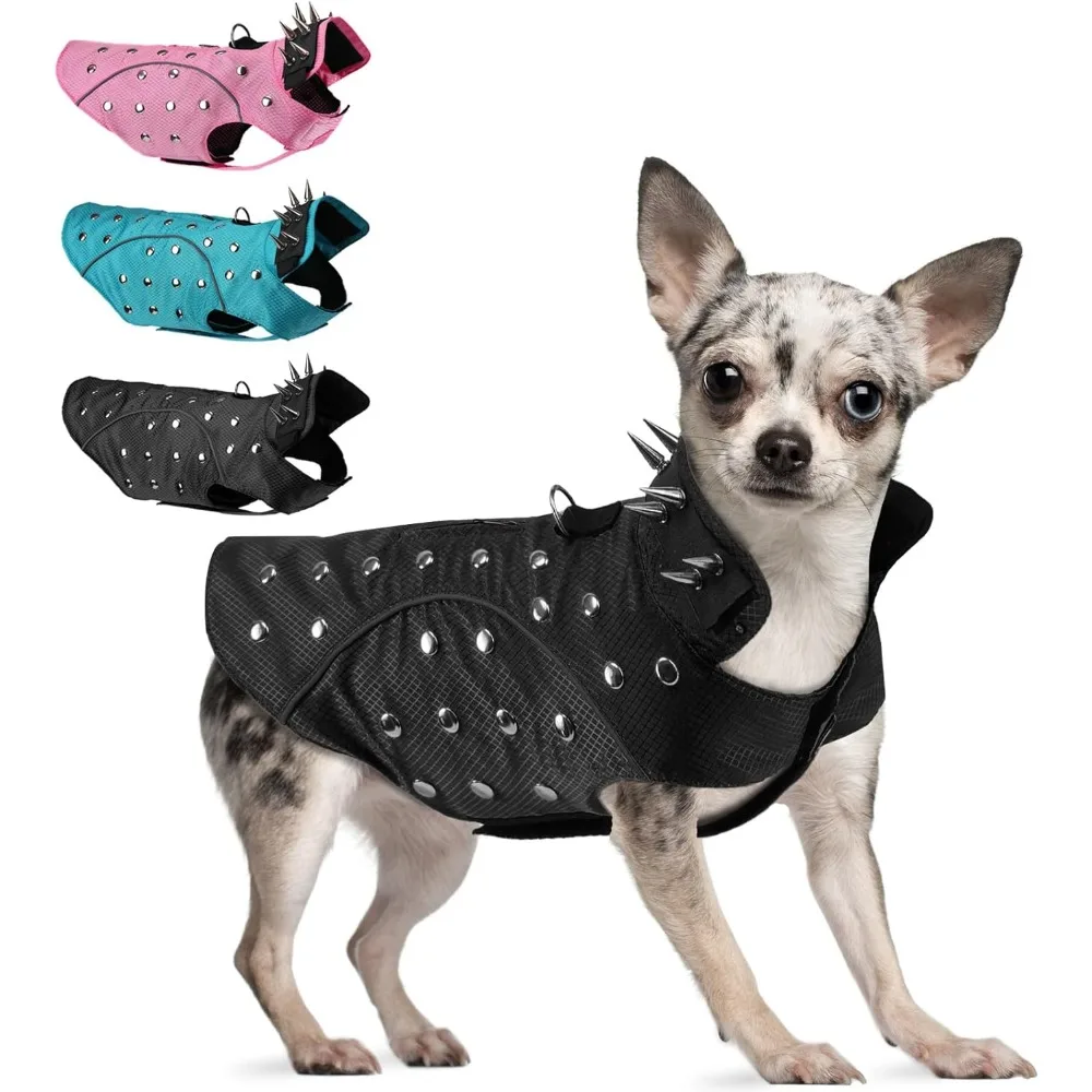 

Coyote Vest, Anti Hawk Vests for Dogs with Reflective, Spike Vest for Small Dogs with Removeable Spikes