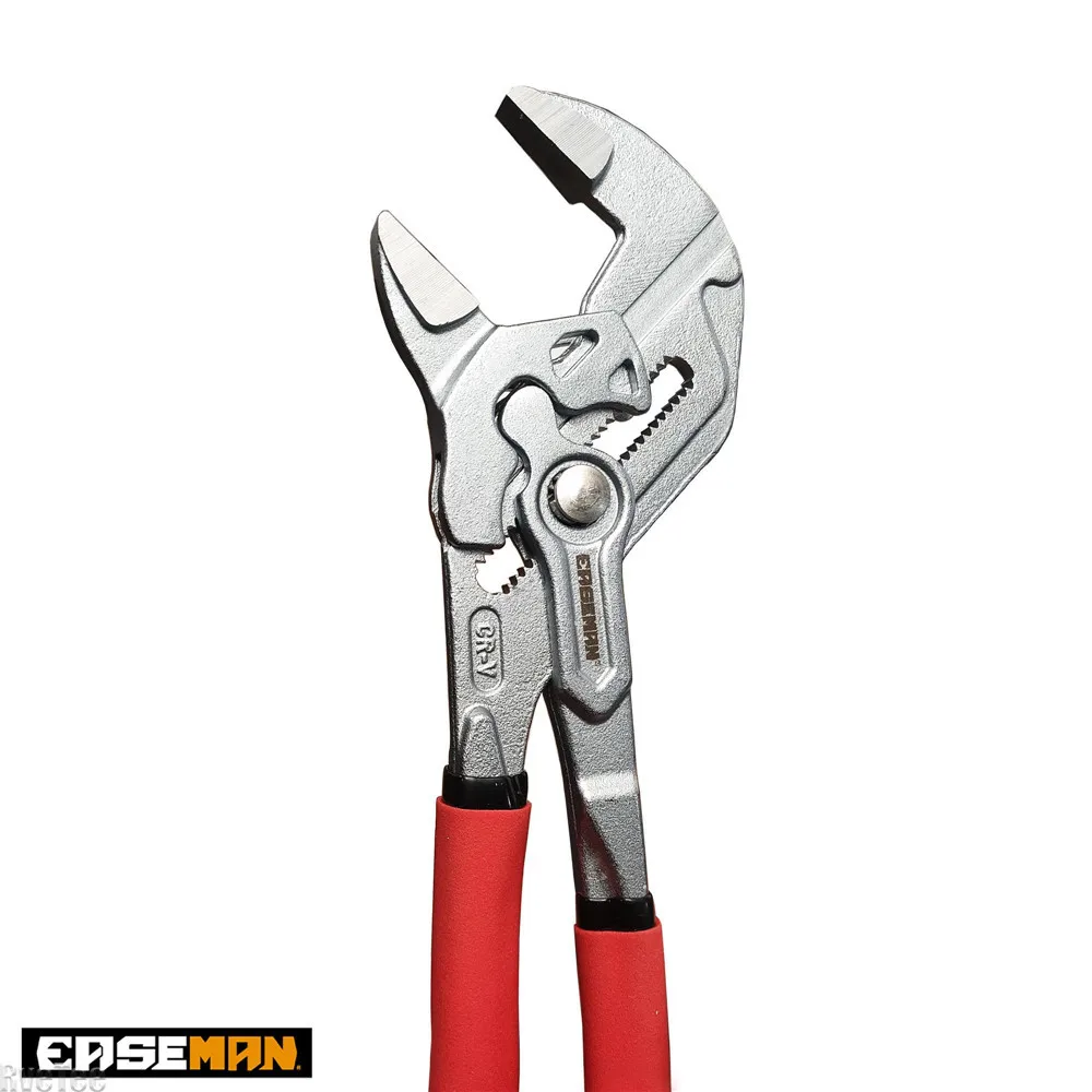 EASEMAN High Quality Heavy Duty Pliers Wrench Hand Tools for Water Pump Plumbing Car Repair Man Gift