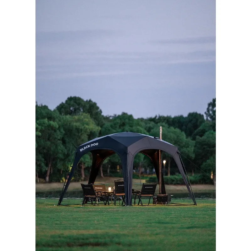 

Палатка-тент BLACKDOG Chimney Mouth Four Seasons для кемпинга, быстрораскладная, водонепроницаемая, для активного отдыха и походов