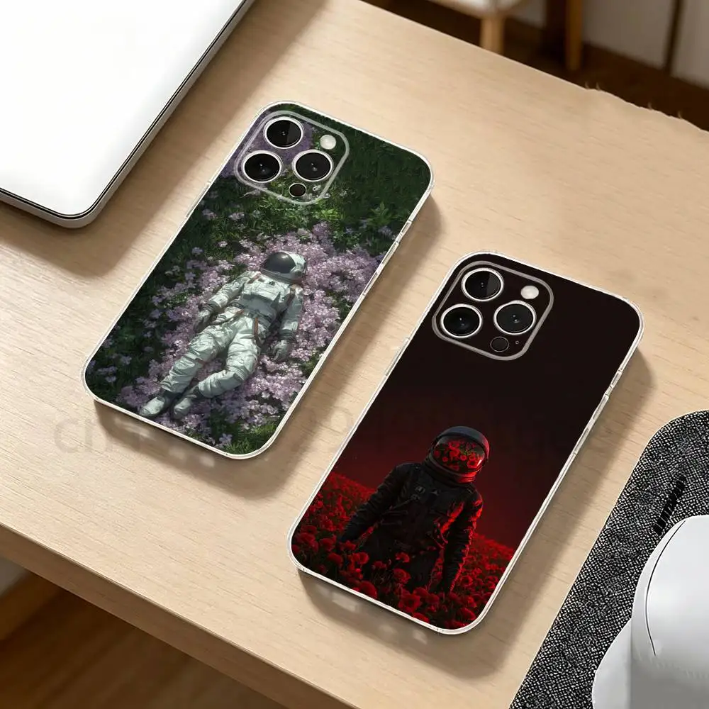 

Hello Astronaut Phone Case For iPhone17,16,15,14,13,12,11,XR,Pro,Max,Plus,mini,Shockproof Bumper Cover
