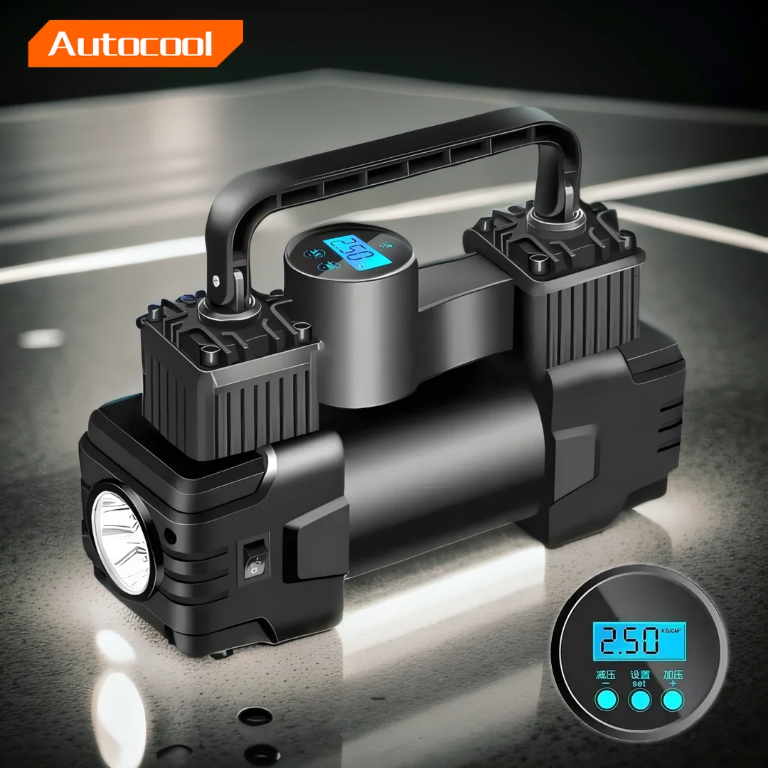 

Multi-functional Vehicle Mini Portable Car Air Pump Digital Display Wireless Fast Charging Car Tire Inflators