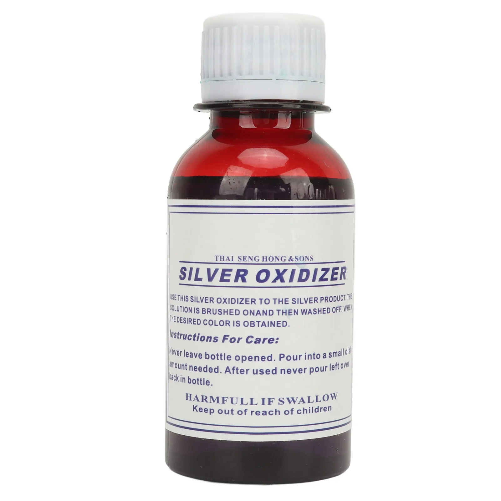 100ml Silber Oxidations mittel Lösung Schwärzung Vintage Retro Schmuck oxidieren Flüssigkeit Silber Verdunkelung Schmuck Oxidations mittel Flüssigkeit
