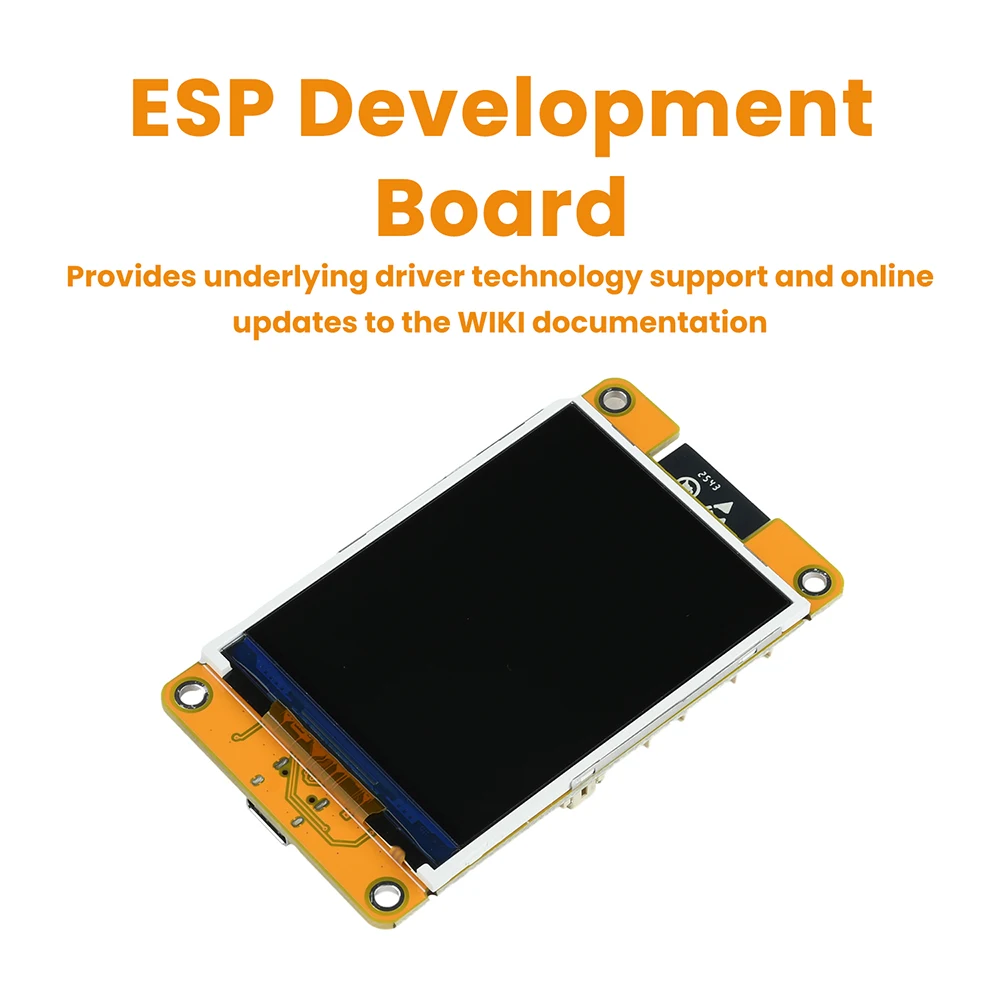 2,8-Zoll ESP32 WiFi BT Entwicklungsboard 240x320 Farbbildschirm ST7789-Treiber Intelligentes Display ESP32-32E Modul Onboard – Detail 4