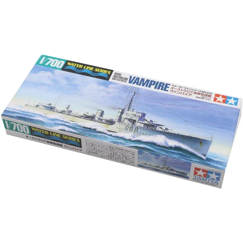 Tamiya 31910 Assembly Model 1/700 Scale Boats Royal Australian Vampire Destroyer Model Building Kits for  Model Hobby DIY