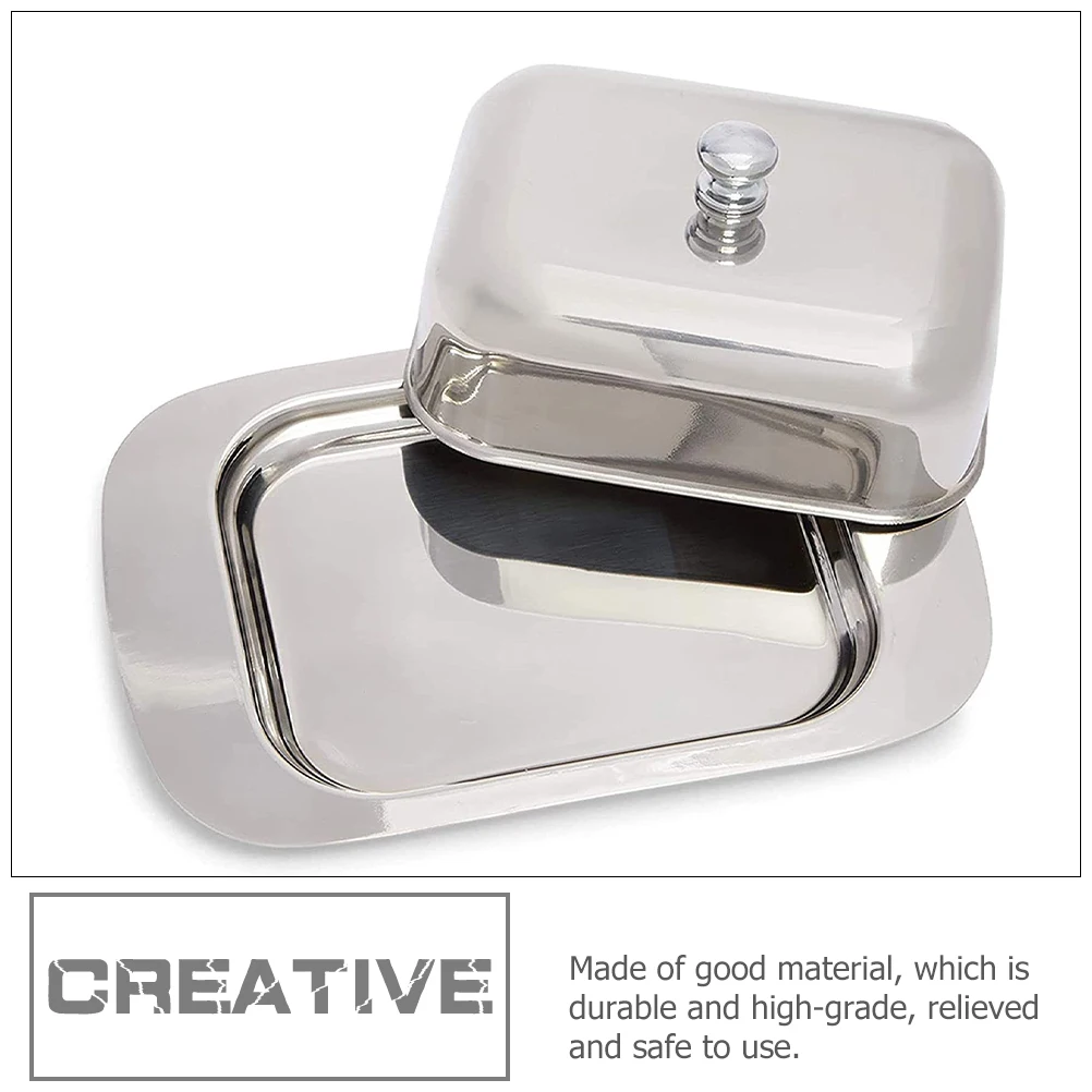 

Утолщенная масленка из высококачественного материала, тонкая отделка, легко моется, герметичная крышка для сохранения свежести продуктов, износостойкая.