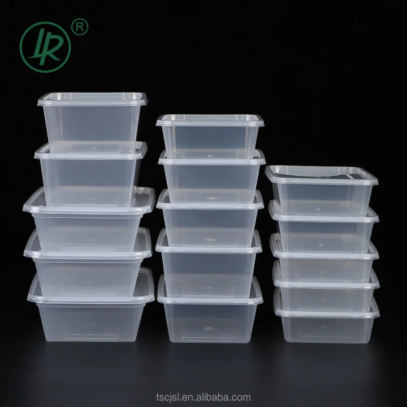 10 00piece.Custom.lid polypropylene plastic takeout container disposable takeaway lunch food containers boxes wi