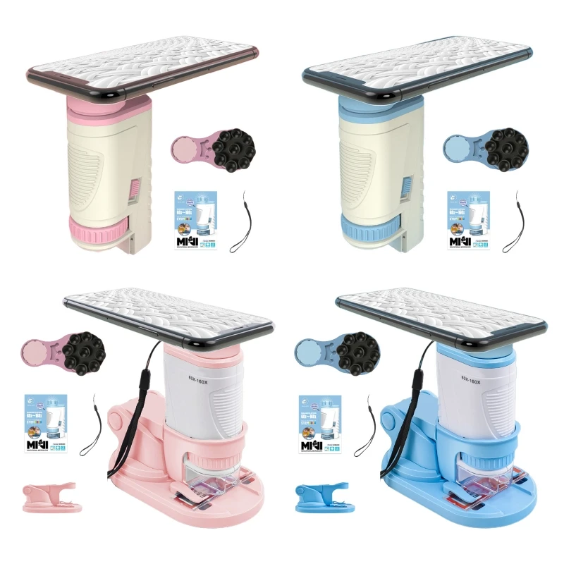 

Children's Simulation for Play Scientific Microscope Portable Learning