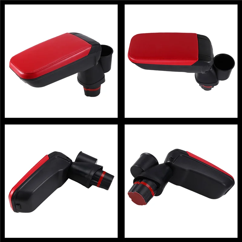 

ABXN-Water Cup Holder Central Armrest Box Center Console Armrest For Mercedes Smart Fortwo Forfour 453 15-19