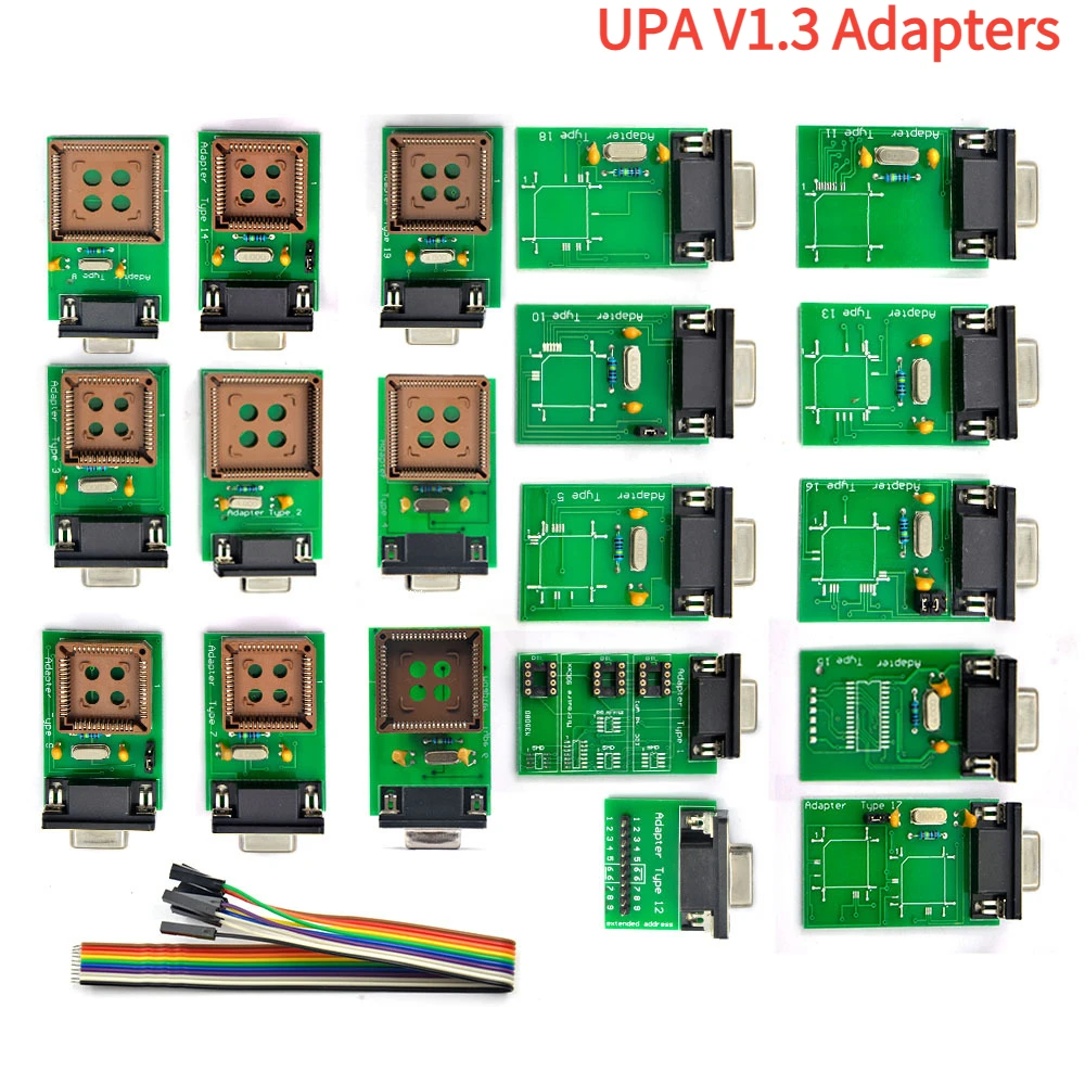 مبرمج UPA-USB ECU فائق UPA USB V1.3 مع أجهزة محول كاملة V2014 UPA-USB V1.3 الوحدة الرئيسية أداة ضبط رقاقة ECU التلقائية