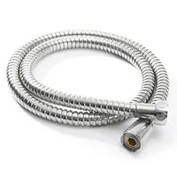 Flexible Stainless Steel Plumbing Hose Shower Head Tube Flexible Bathroom Pipe 1m Bath Accessories