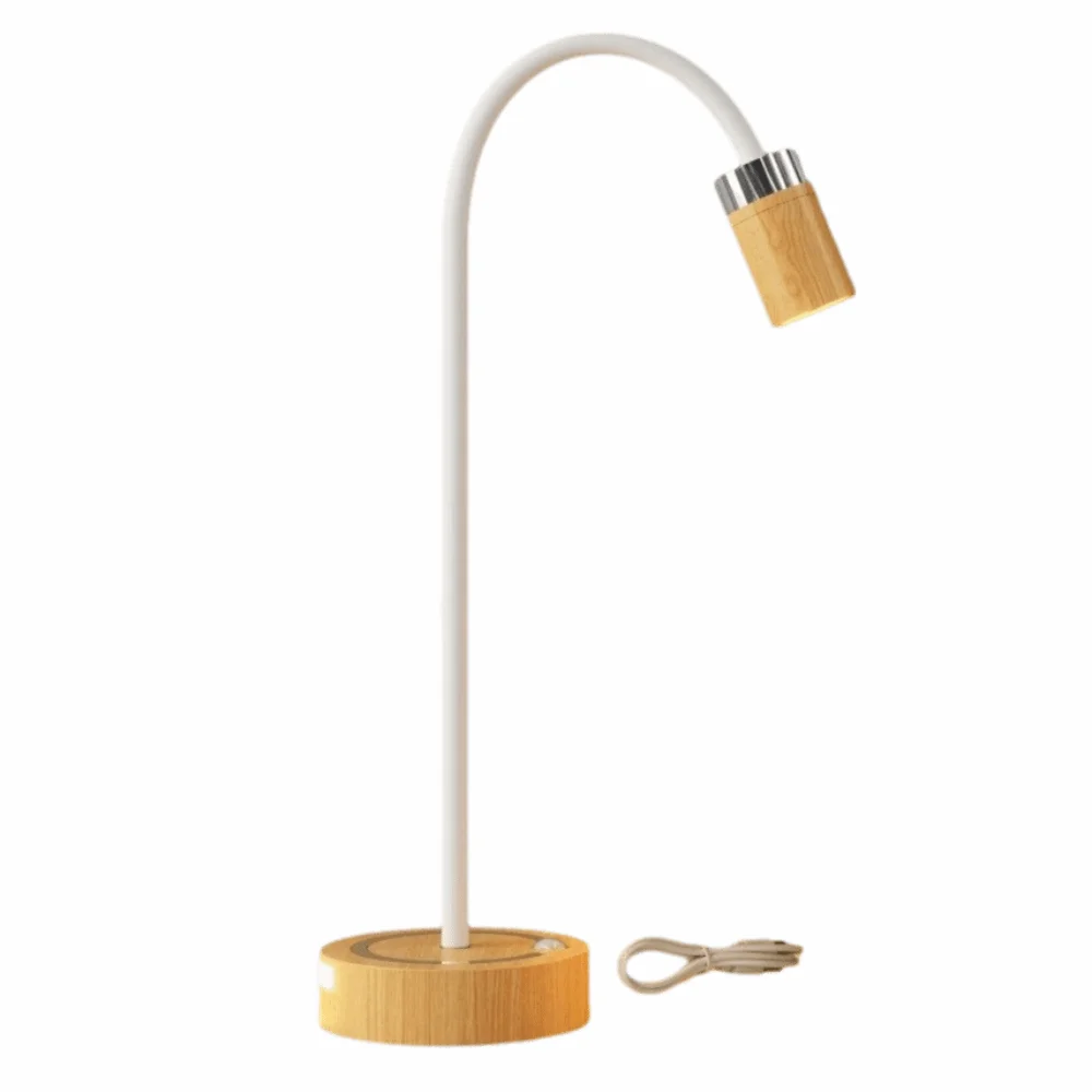

Modern Design LED Charging Nightstand Lamp Touch Control Rechargeable No Wiring Required Lamp Desktop Lamp Body Detection