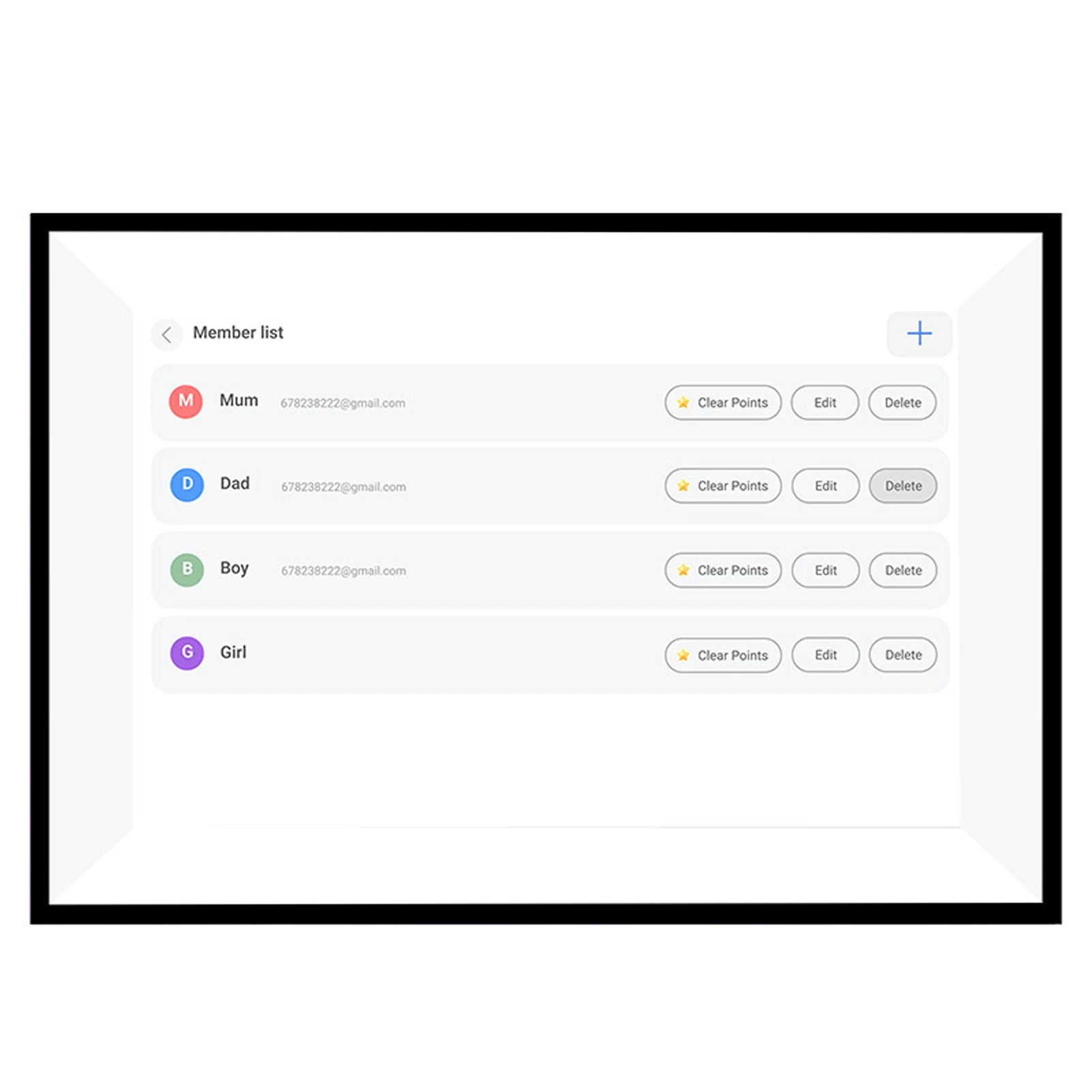 تقويم رقمي ذكي 10.1 بوصة HD تعمل باللمس مخطط عائلي مع إطار صور رقمي قابل للتحويل #3