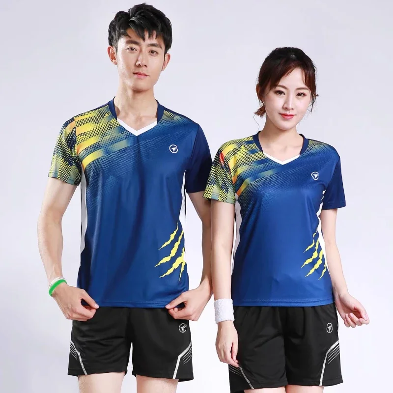 

Рубашка для бадминтона, мужские футболки для гольфа, Джерси для настольного тенниса, волейбольная команда, летние тренировочные футболки для бега, футболка для пинг-понга