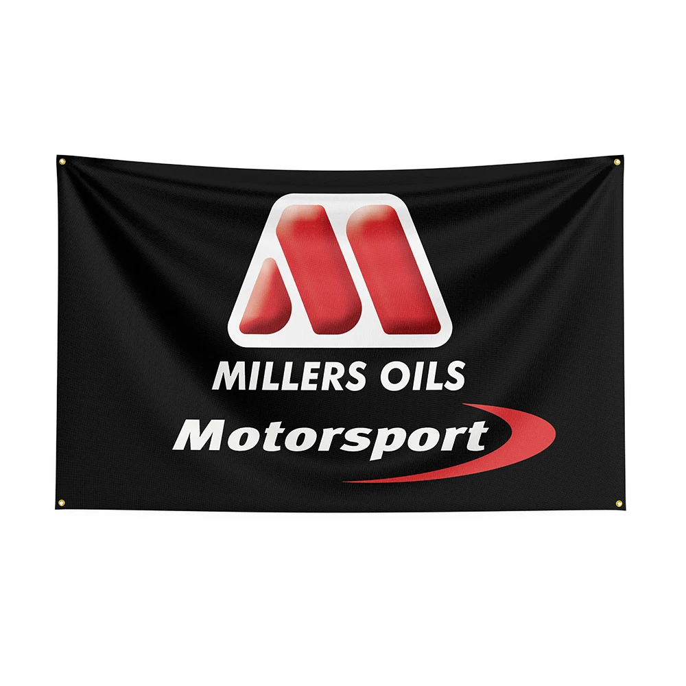 90x150cm Millers Oil Flag Polyester Printed Oil Banner For Decor