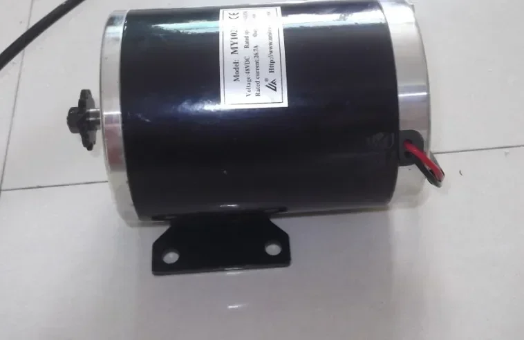 MY1020 Motor 36V/1000W 48V/1000W 3000rpm Brush High Speed Motor Scooter Motor