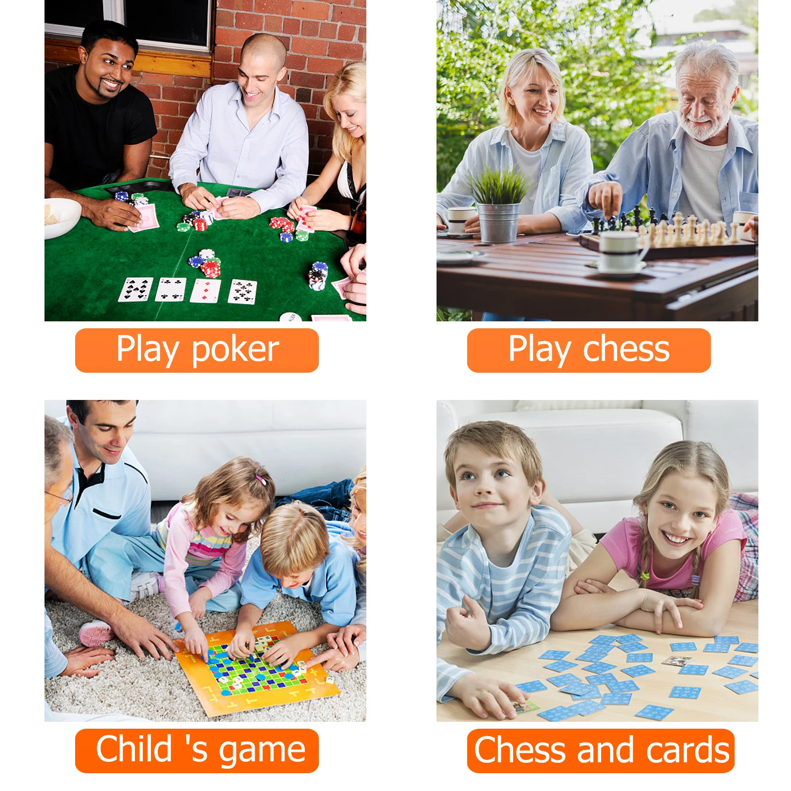 

Double-Sided Foldable PU Chess Board Design Chinese Chessboard Stable Practical Wear-Resistant Game Accessory