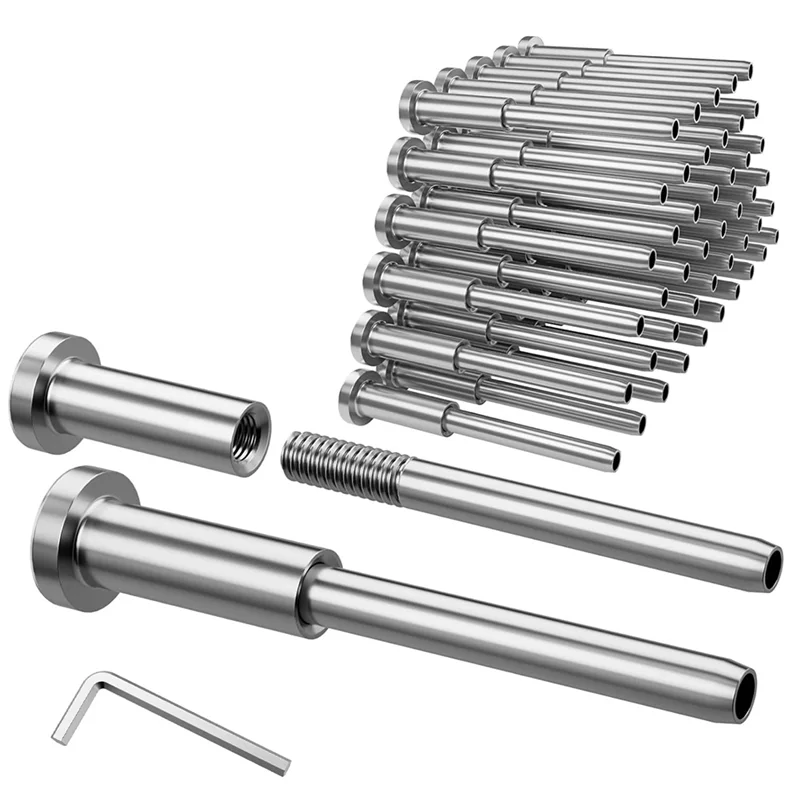 LNHF T316 Stainless Steel Invisible Cable Railing Kit- 20 Pack 1/8