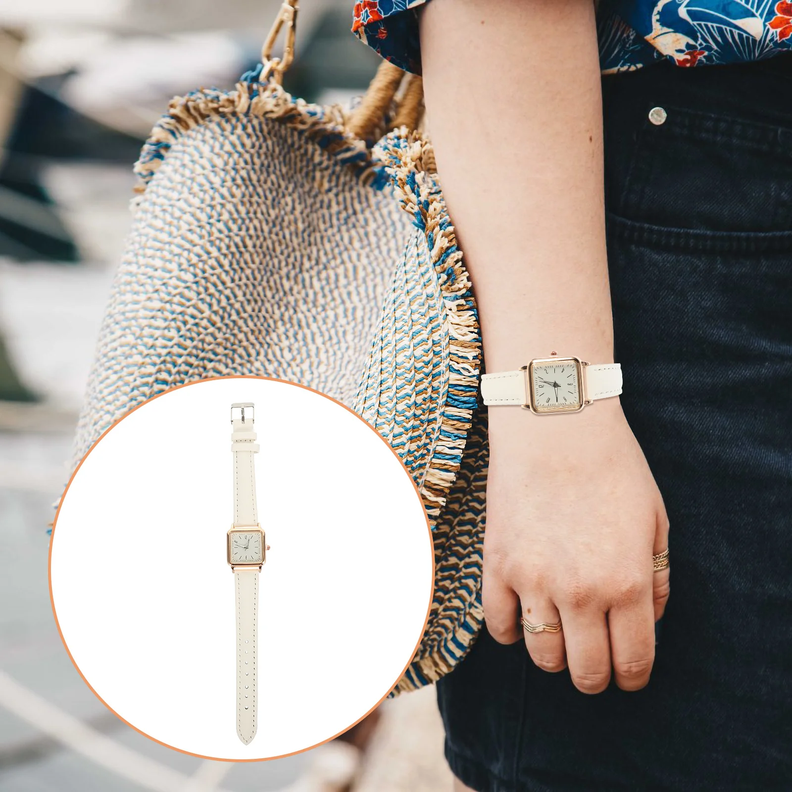 

Светящиеся кварцевые часы, многоугольные часы для подростков, крутые с отделениями, нежные наручные мини-женские ремешки