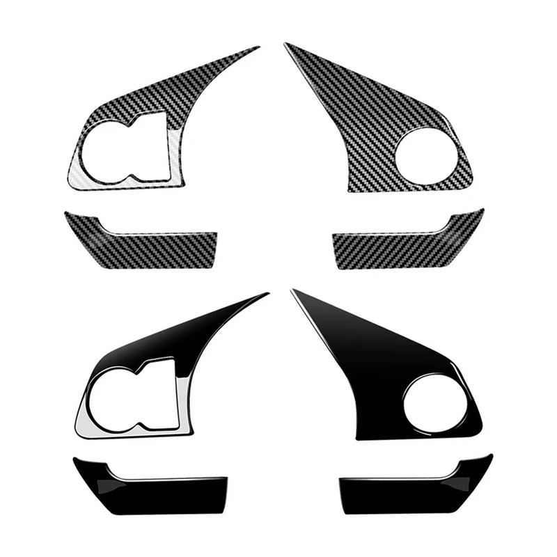 4 szt. Panel kierownicy samochodu pokrywa tapicerka dekoracyjna ramka naklejka dla Toyota Raize 200 Series/210A