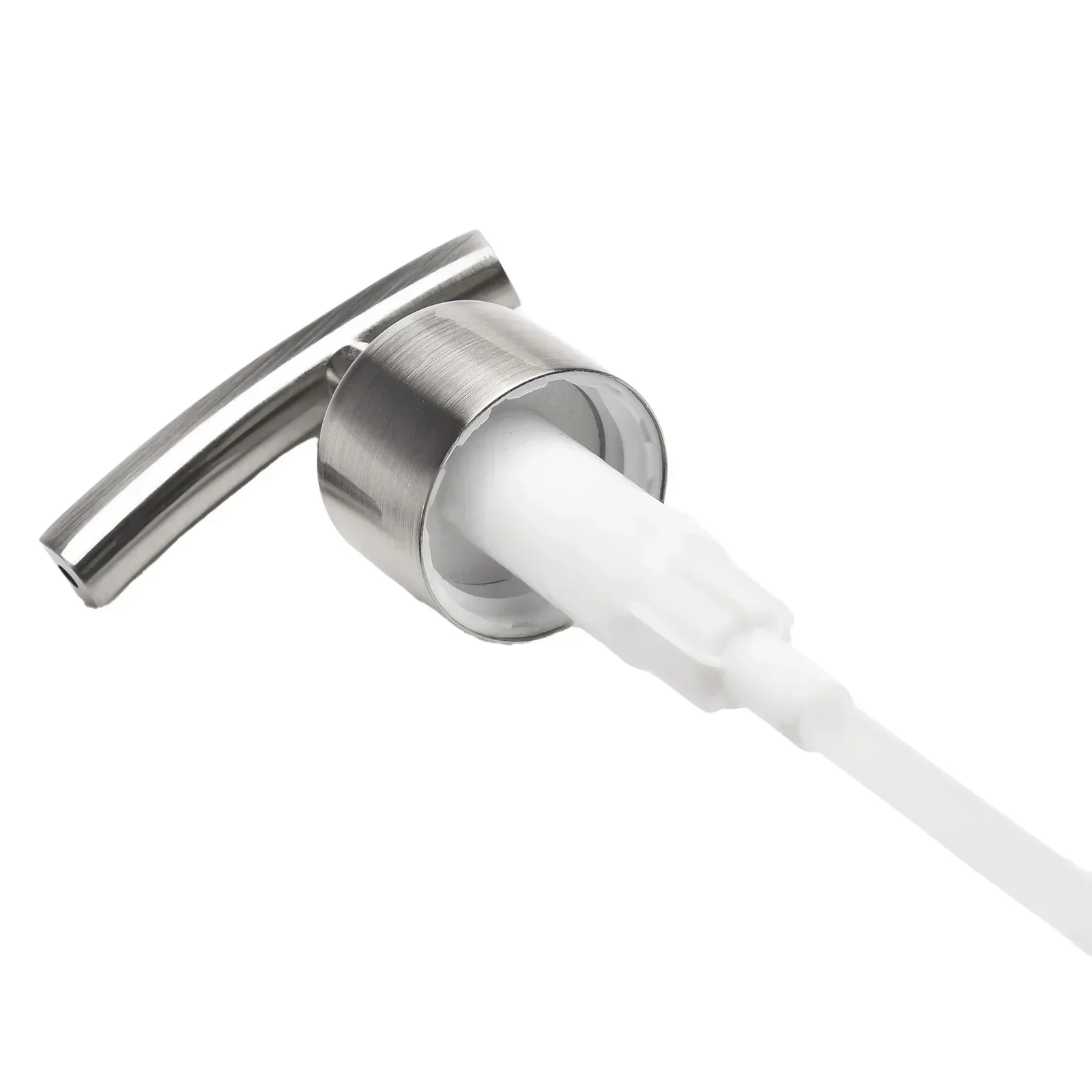 الفولاذ المقاوم للصدأ اليد زجاجة شامبو مضخة الصحافة رئيس فوهة للحمام المطبخ رغوة الصابون موزع شامبو الملحقات