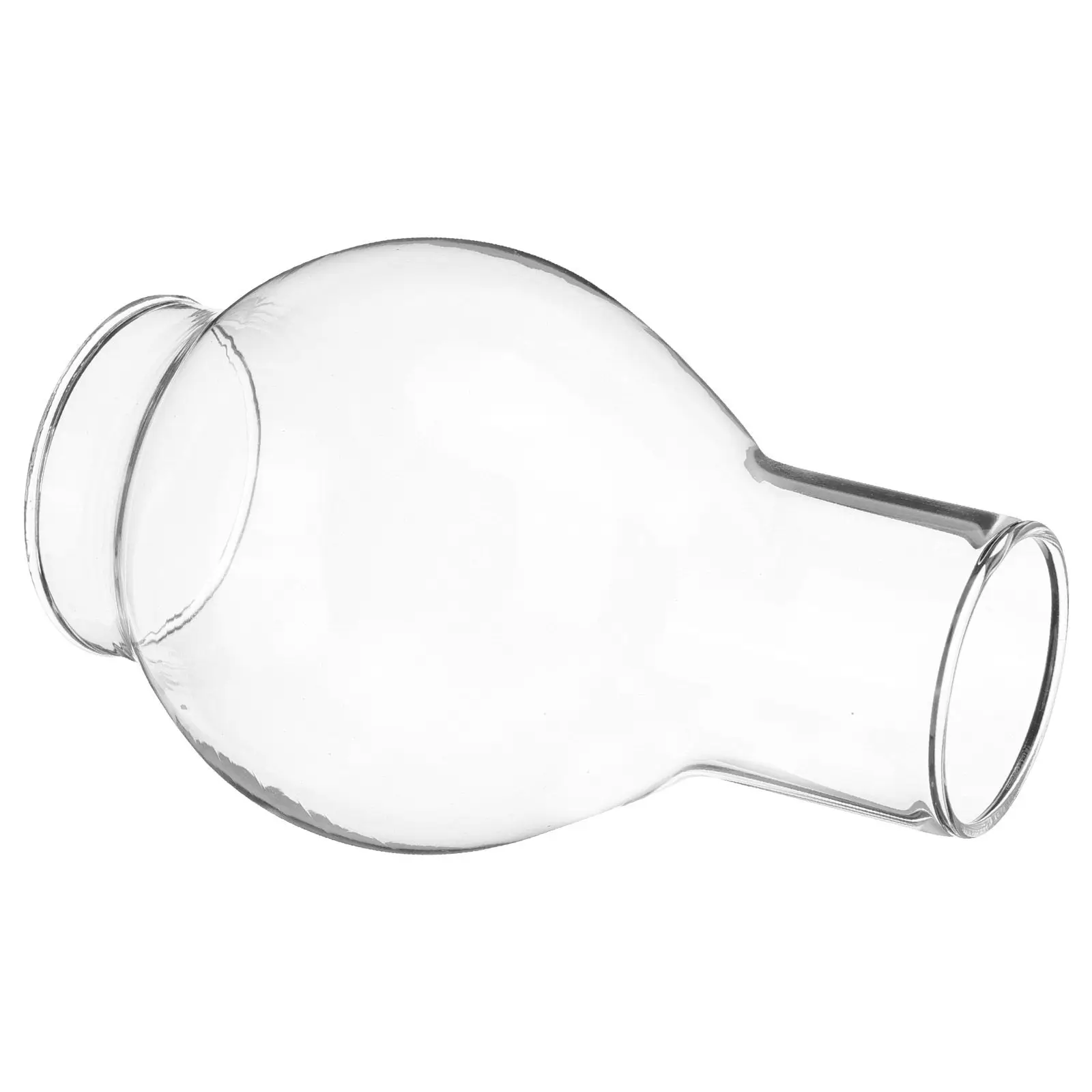 Glass Holder Sleeve Open Ended Transparent Clear Cover Tube for Desktop Decoration Glass Chimney for Candles