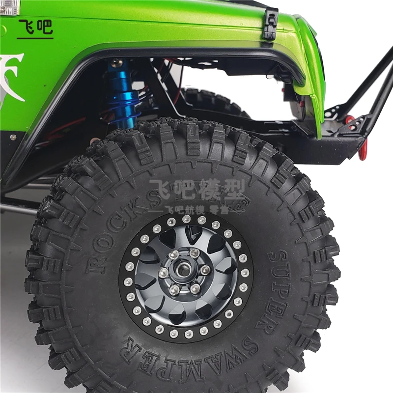 Mozzo ruota in metallo da 1.9 pollici per auto cingolata RC 1/10 Traxxas TRX4 Defender Blazer AXIAL SCX10 II 90046 accessori fai da te