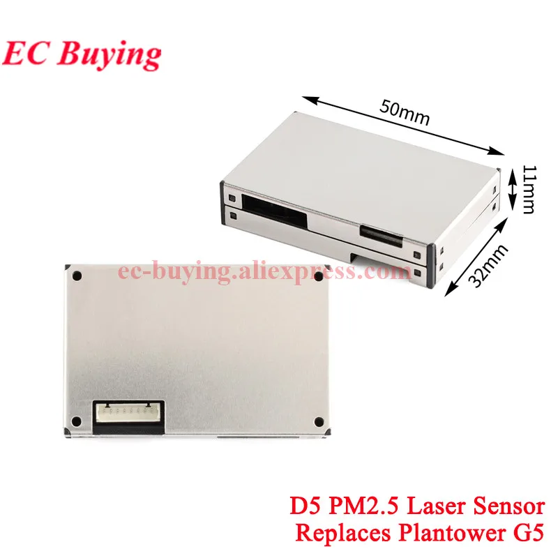 PM2.5 Air Particle/Dust Sensor D5 D9 D7 D7 D3 Laser D01 DC01 Infrared IR Module Air Gas Pollution Detection Purifier Plantower