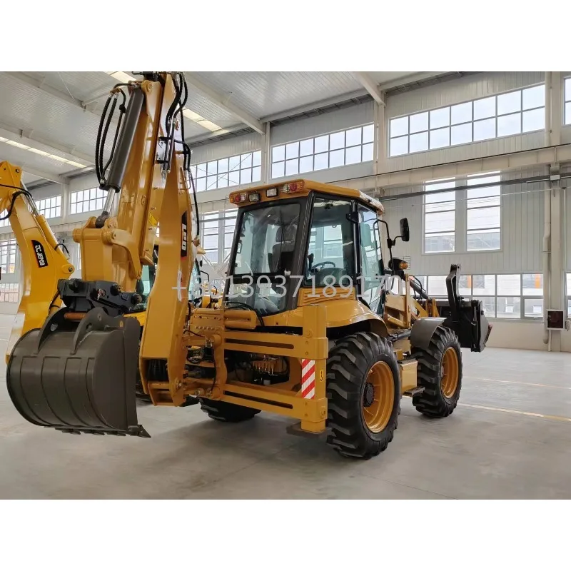 Professional Compact Tractor Loader and Backhoe with CE Certificate