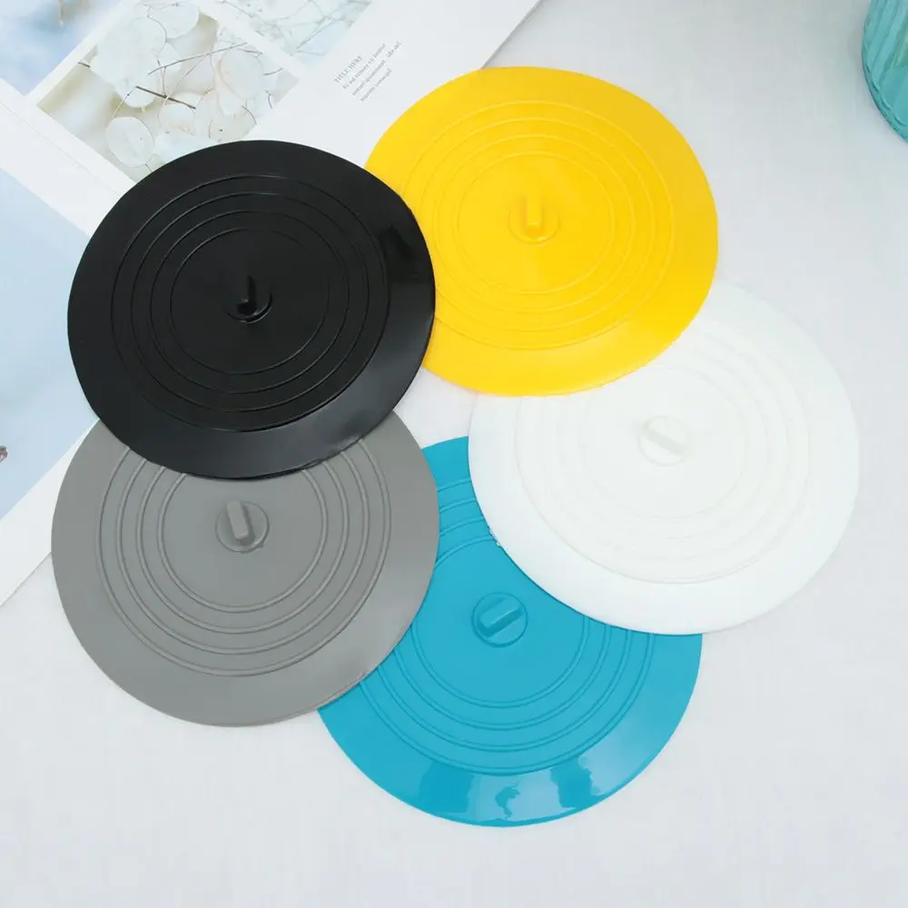 15cm Useful Durable Round Washroom Kitchen Leakage-proof Bathtub Stopper Sewer Water Sink Plug Drain Cover