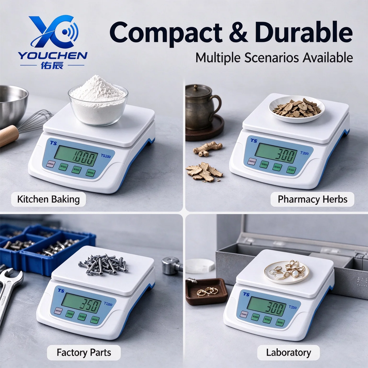 High Precision Digital Kitchen Scale 0.1g Accuracy Mini Electronic Food Scale for Baking Jewelry Herbs Weight Gram Measuring Sca