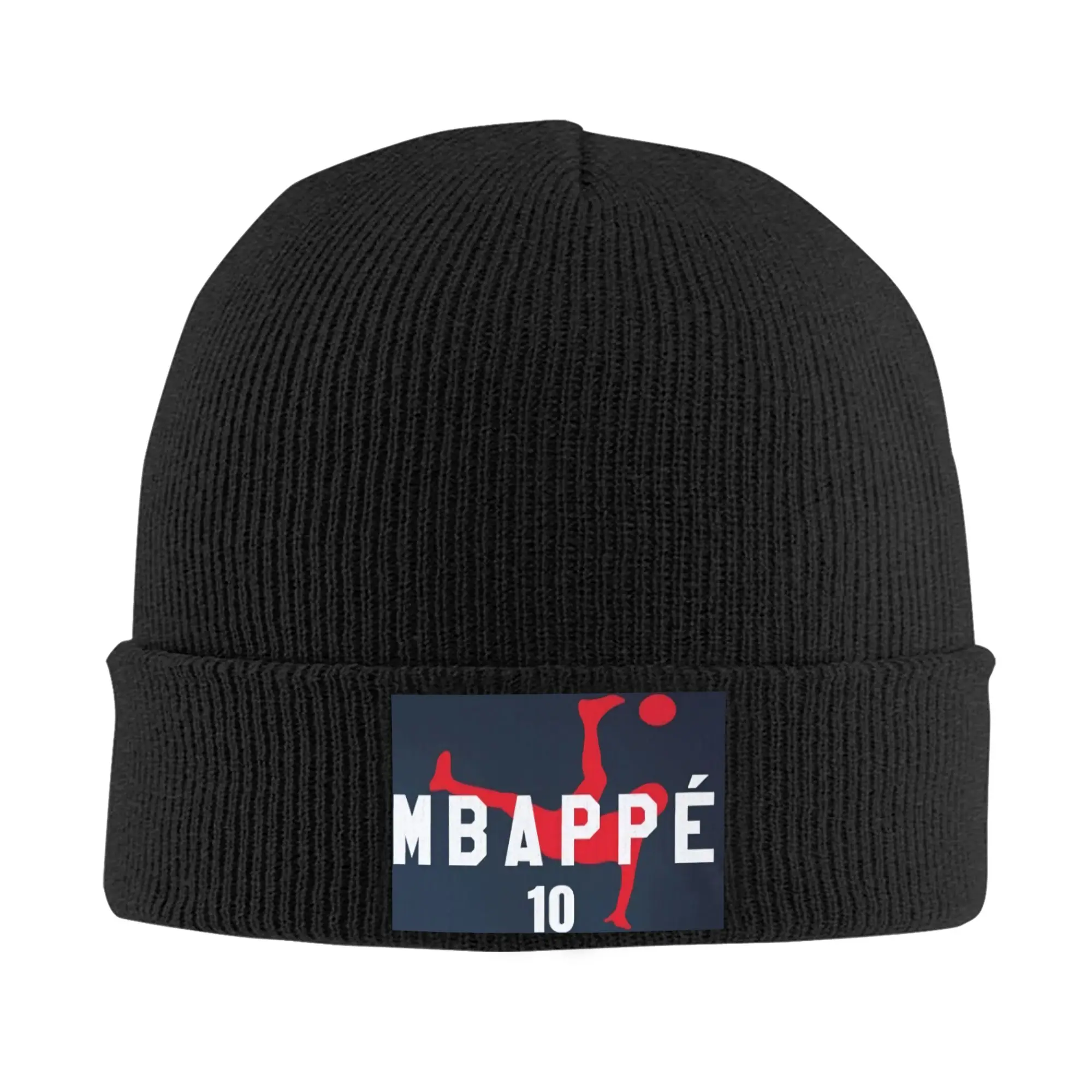 KM Mbappes Beanie Cap Unisex Winter Warm Bonnet Homme Knit Hat Hip Hop Outdoor Ski French Soccer Football Skullies Beanies Hat