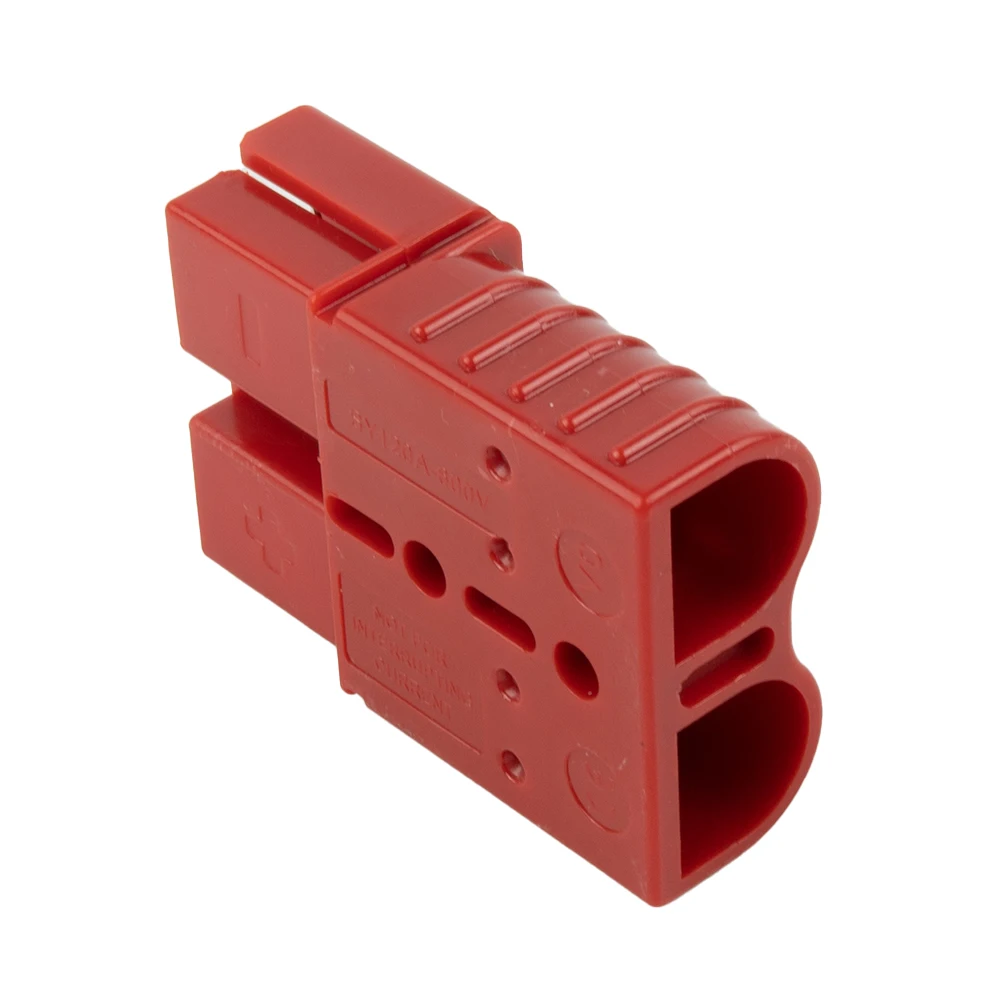 Genderless 120A Connectors Designed for Easy Installation on Trucks and Large Vehicles Includes 4 Terminals per Package