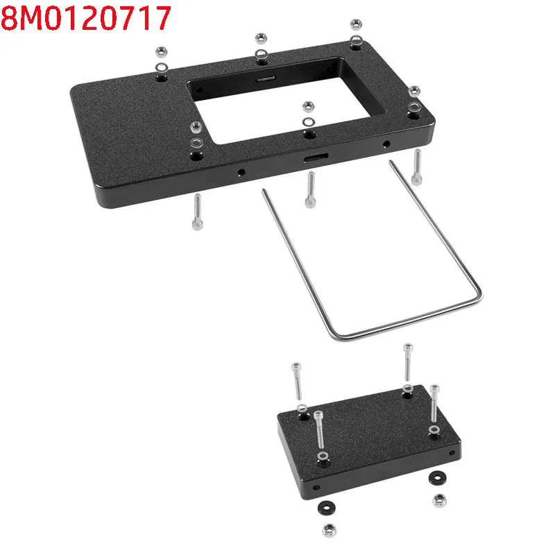 

8M0120717 Xi Series Quick-Release Mounting Bracket Kit High-Strength Composite Mounting for Xi3 Xi5 Trolling Motor, Black