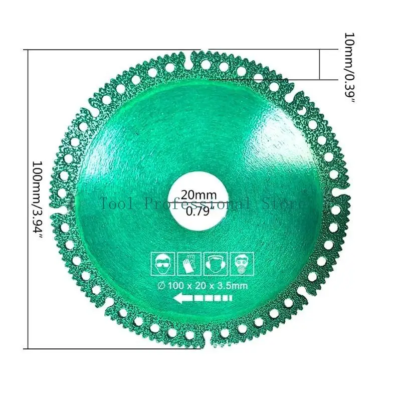 da taglio taglio a diamante versatile da 57qf per metallo, tubo in PVC, design resistente