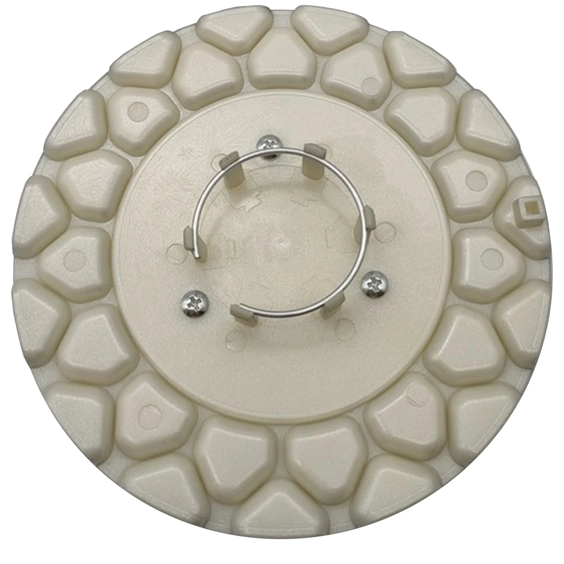 4Pcs Silver Car Front Rear Left Right Wheel Tire Tyre Center Hub Cap Decoration For 17" Sport Rim