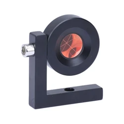 Mini bersaglio prisma professionale per monitoraggio a 90 gradi con barra a L per rilevamento tunnel rivestito in rame e argento della stazione totale