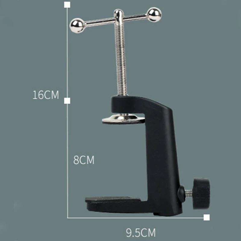 Heavy-Duty Metal Table Mounting Clamp for Microphone Suspension Boom Scissor Arm Stand Holder