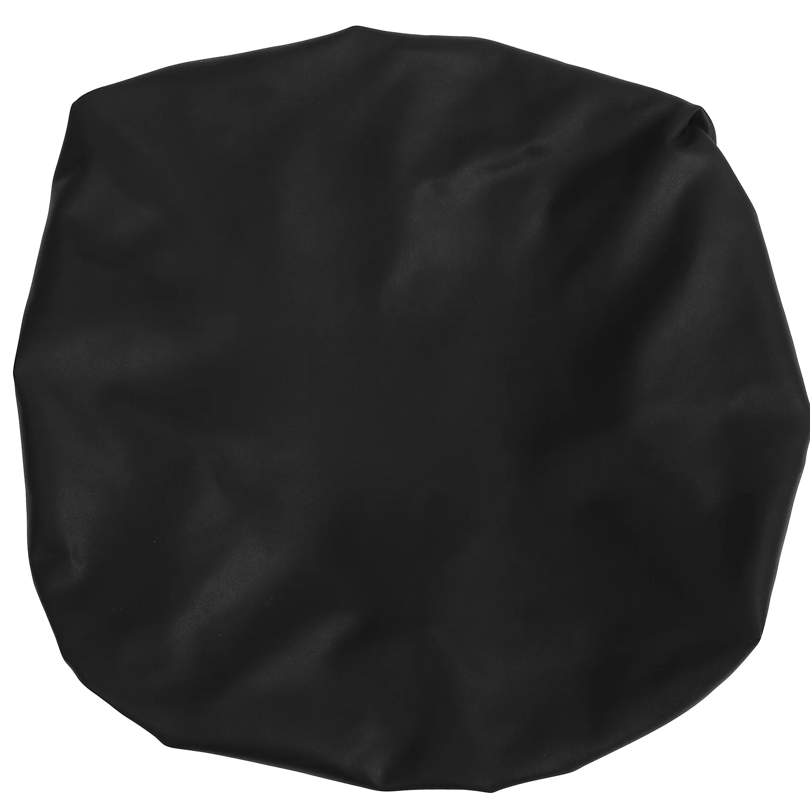 Elegant Black Small 36 48cm Waterproof Chair Seat Cover Elastic Fit for Dining Room Home Hotel Tissue