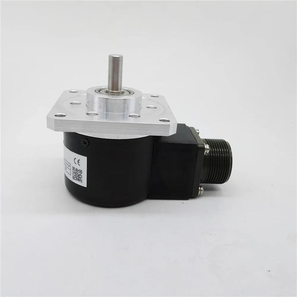 CALT Solid 15mm shaft incremental rotary encoder GHSF58 CNC square flange encoder