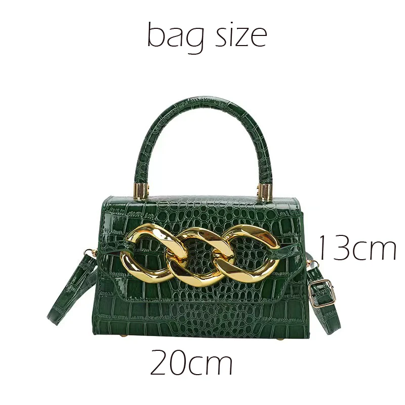 New Arrivals Designer Wholesale Summer Chain Women's Flat Slippers And Bag Set Beach Ladies Platform Sandals Matching Purse Set