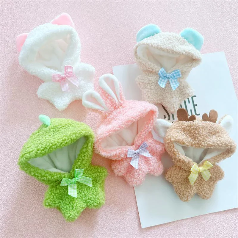 10cm Cotton Doll Clothes Lovely Plush Suits Dresses Clothing Doll Accessories Cultivate Hands-on Ability Children's Gift Toys