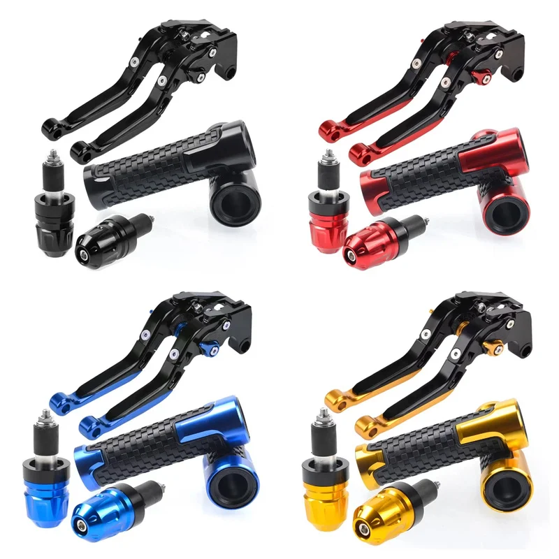 Motorcycle Accessories Aluminum Folding Extendable Clutch Lever Brake Lever Set For Aprilia SRV 850 Srv850 2012-2020 2019 2018
