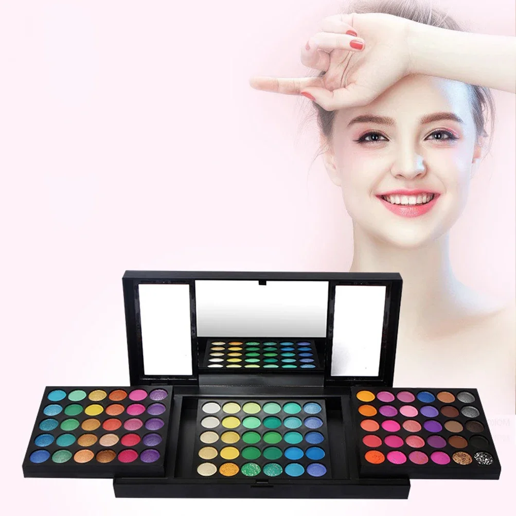 

180 Color Private Label Eyeshadow Set Custom Bulk Push-pull Eye Shadow Sets Shimmering Matte Waterproof Pigment Face Makeup