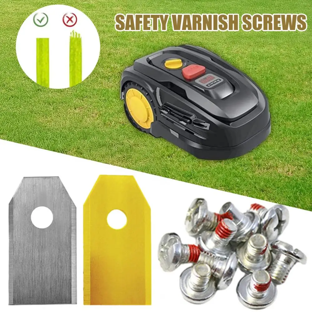 Rasenmäher-Ersatzklingen, robustes Universal-Roboter-Rasenmähermesser, Ersatzzubehör für Segway Navimow I105e I108e