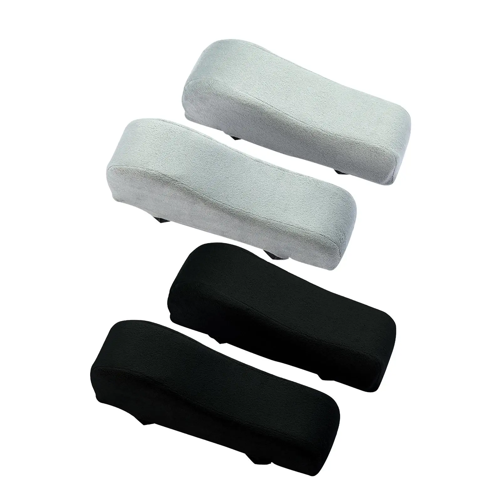 Office Arm Chair Armrest Pad Height Booster Washable Cushion Contoured for Comfort Soft Cotton for Computer Gaming Seating