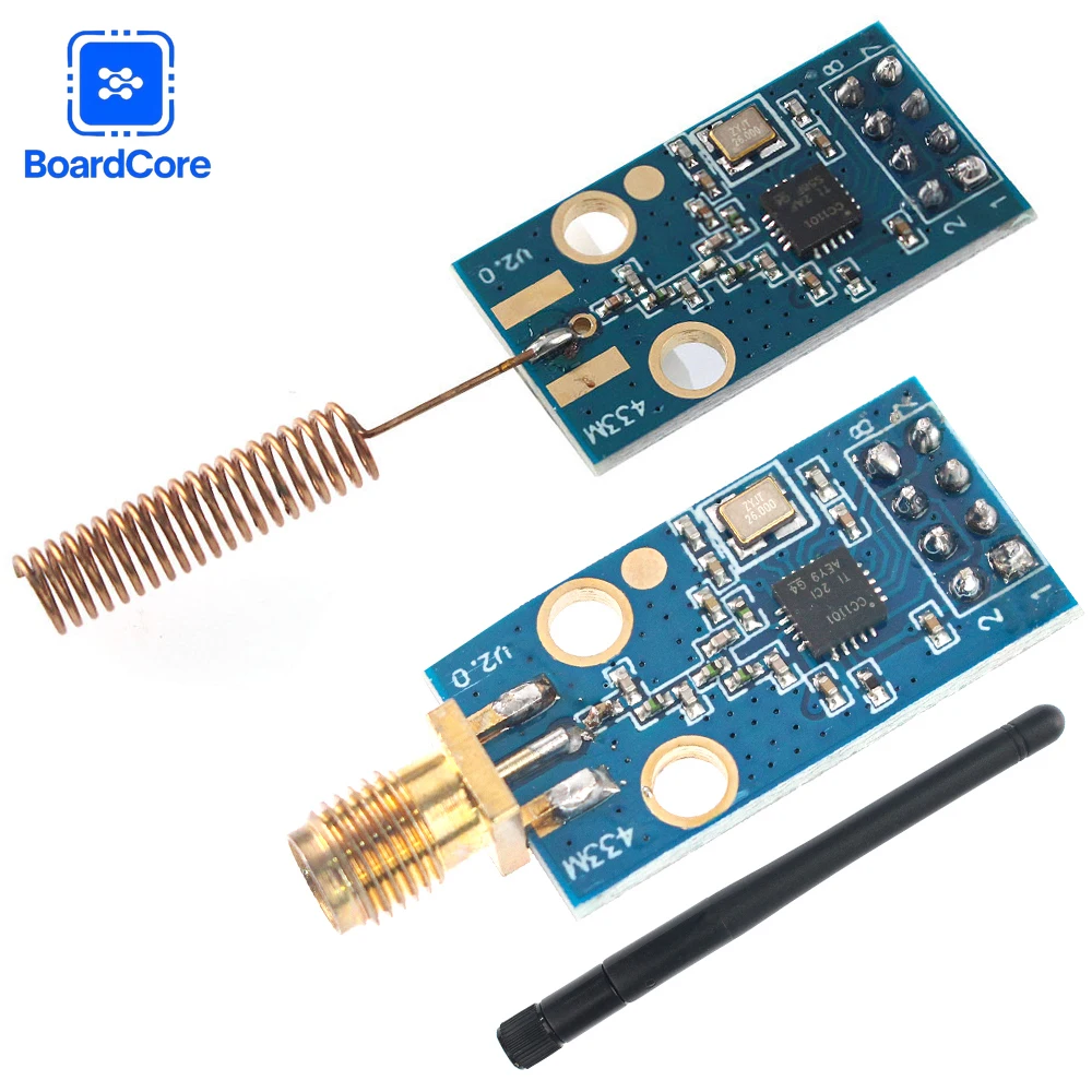 1PCS CC1101 Module 433MHZ with SMA Antenna Wireless Transceiver Module for Arduino