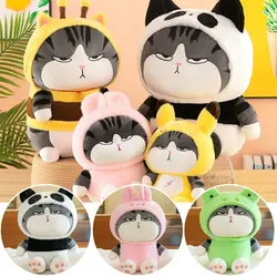 Decoration Gift Morning Soft Toy Children's Toys Kawaii Stuffed Animals Cute Cat Cartoon Cat Doll Plush Cat Toys